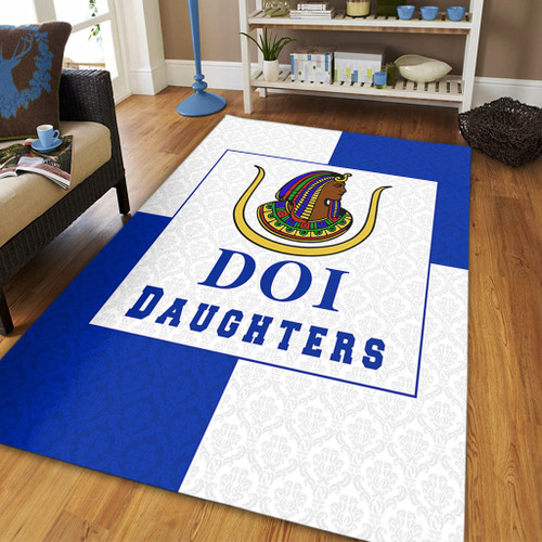 Prince Hall Shriners Area Rug DOI Royal Half Concept Style