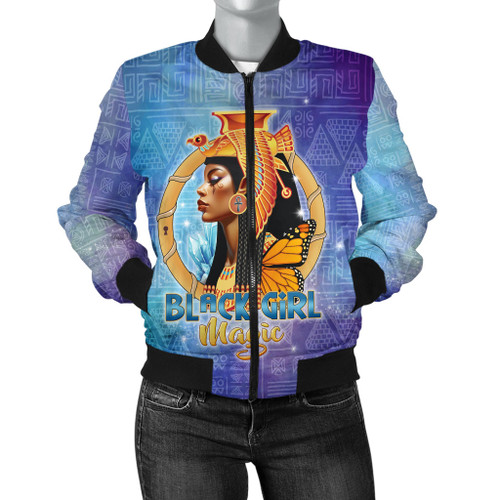 Black Identity Bomber Jacket Black Girl Magic Egypt