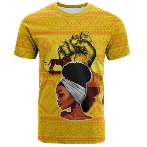 Black Identity T-Shirt African Power Women