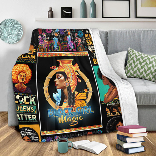 Black Identity Blanket Black Girl Magic