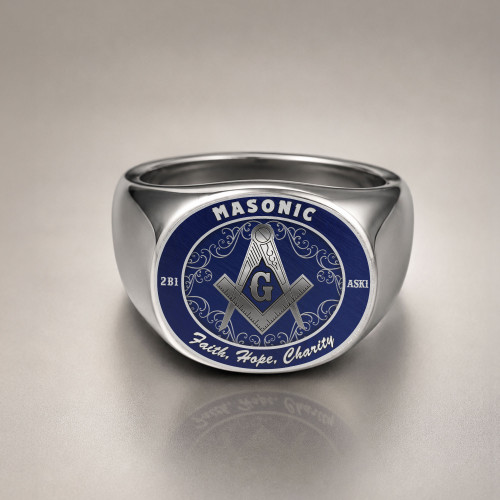 Prince Hall Freemasonry Ring Masonic Royal Style