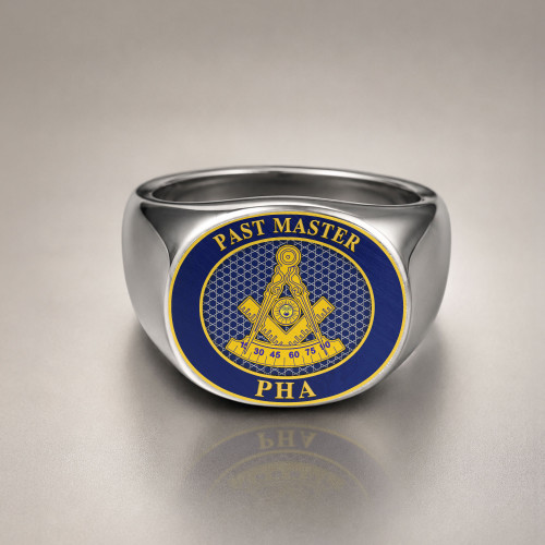 Prince Hall Freemasonry Ring Past Master Special Style