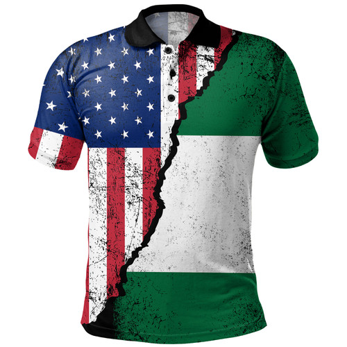 Nigeria Polo Shirt American Unity Style