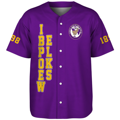 IBPOEW Baseball Shirt Letter Style