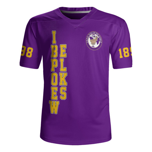 IBPOEW Rugby Jersey Letter Style