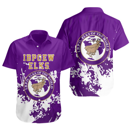 IBPOEW Short Sleeve Shirt Spanit Style