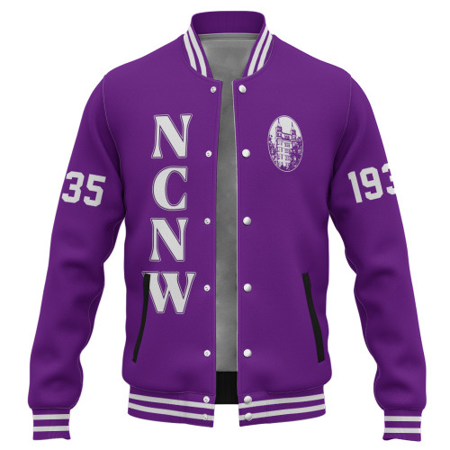 NCNW Baseball Jacket Letter Style
