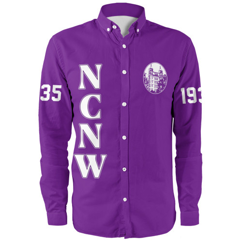 NCNW Long Sleeve Shirt Letter Style