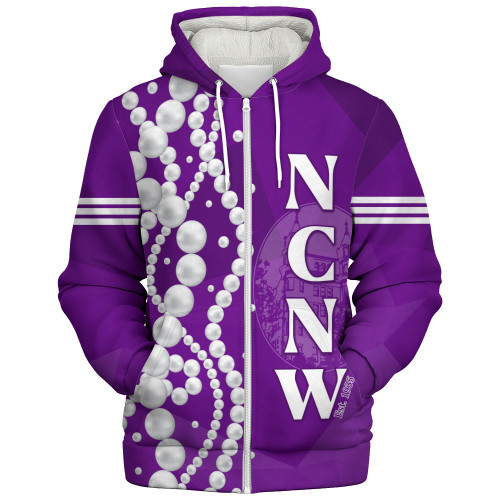 NCNW Sherpa Hoodie Pearls Legacy Pride