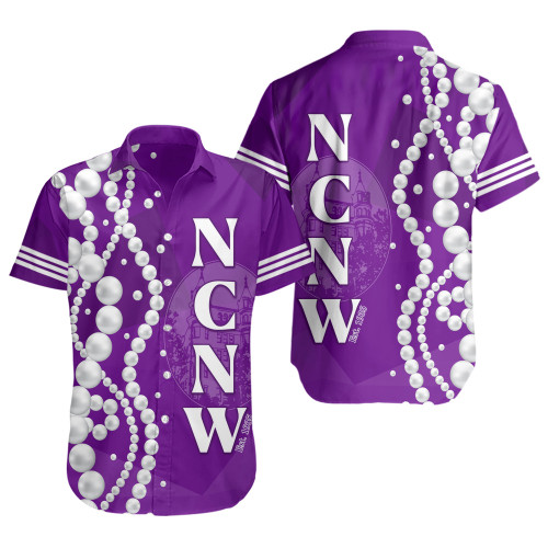 NCNW Short Sleeve Shirt Pearls Legacy Pride