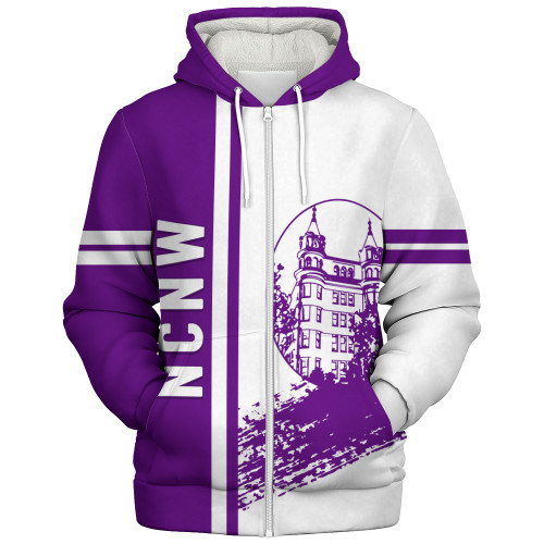 NCNW Sherpa Hoodie Quater style
