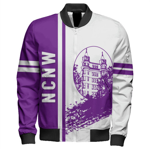 NCNW Zipper Bomber Jacket Quater style