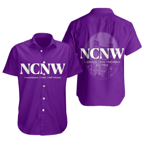 NCNW Short Sleeve Shirt Simple Style