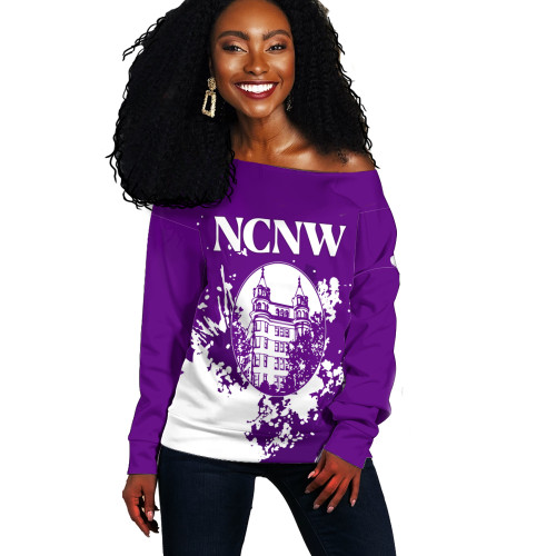 NCNW Off Shoulder Sweater Spanit Style