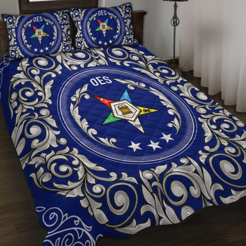 Order of the Eastern Star Quilt Bed Set Sorority