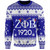 Zeta Phi Beta Sweatshirt Christmas Symbols Design