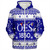 Order of the Eastern Star Sherpa Hoodie Christmas Symbols Design
