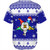 Order of the Eastern Star Baseball Shirt Christmas Symbols Design