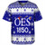 Order of the Eastern Star Baseball Shirt Christmas Symbols Design