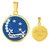 Zeta Phi Beta Necklace Circle Moon