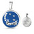 Zeta Phi Beta Necklace Circle Moon