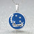 Zeta Phi Beta Necklace Circle Moon