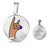 Zeta Phi Beta Necklace Circle Hand
