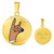 Zeta Phi Beta Necklace Circle Hand