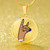 Zeta Phi Beta Necklace Circle Hand