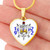 Sigma Gamma Rho Necklace Heart Style