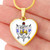 Sigma Gamma Rho Necklace Heart Crest