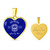 Zeta Phi Beta Necklace Heart Sorority Inc