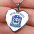 Zeta Phi Beta Necklace Heart Rose