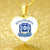 Zeta Phi Beta Necklace Heart Rose