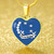 Zeta Phi Beta Necklace Heart Moon