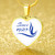 Zeta Phi Beta Necklace Heart Since 1920