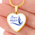 Zeta Phi Beta Necklace Heart Since 1920