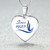 Zeta Phi Beta Necklace Heart Since 1920
