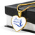 Zeta Phi Beta Necklace Heart Since 1920