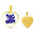 Zeta Phi Beta Necklace Heart Dove