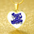 Zeta Phi Beta Necklace Heart Dove