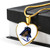 Zeta Phi Beta Necklace Heart Dove With Girl