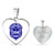 Zeta Phi Beta Necklace Heart Crest