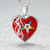 Order of the Eastern Star Necklace Heart Pearls Style