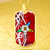 Order of the Eastern Star Military Dog Tag Necklace Pearls Style