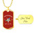 Order of the Eastern Star Military Dog Tag Necklace Sorority