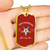 Order of the Eastern Star Military Dog Tag Necklace Sorority