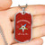 Order of the Eastern Star Military Dog Tag Necklace Sorority