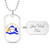 Sigma Gamma Rho Military Dog Tag Necklace Since 1922
