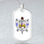 Sigma Gamma Rho Military Dog Tag Necklace Crest